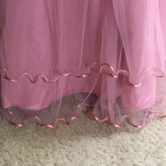 Elegant Pink Kids Dress - Picture 7 of 15
